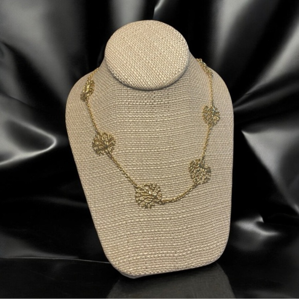 Talbots‎ Coral Reef Layering Gold Necklace